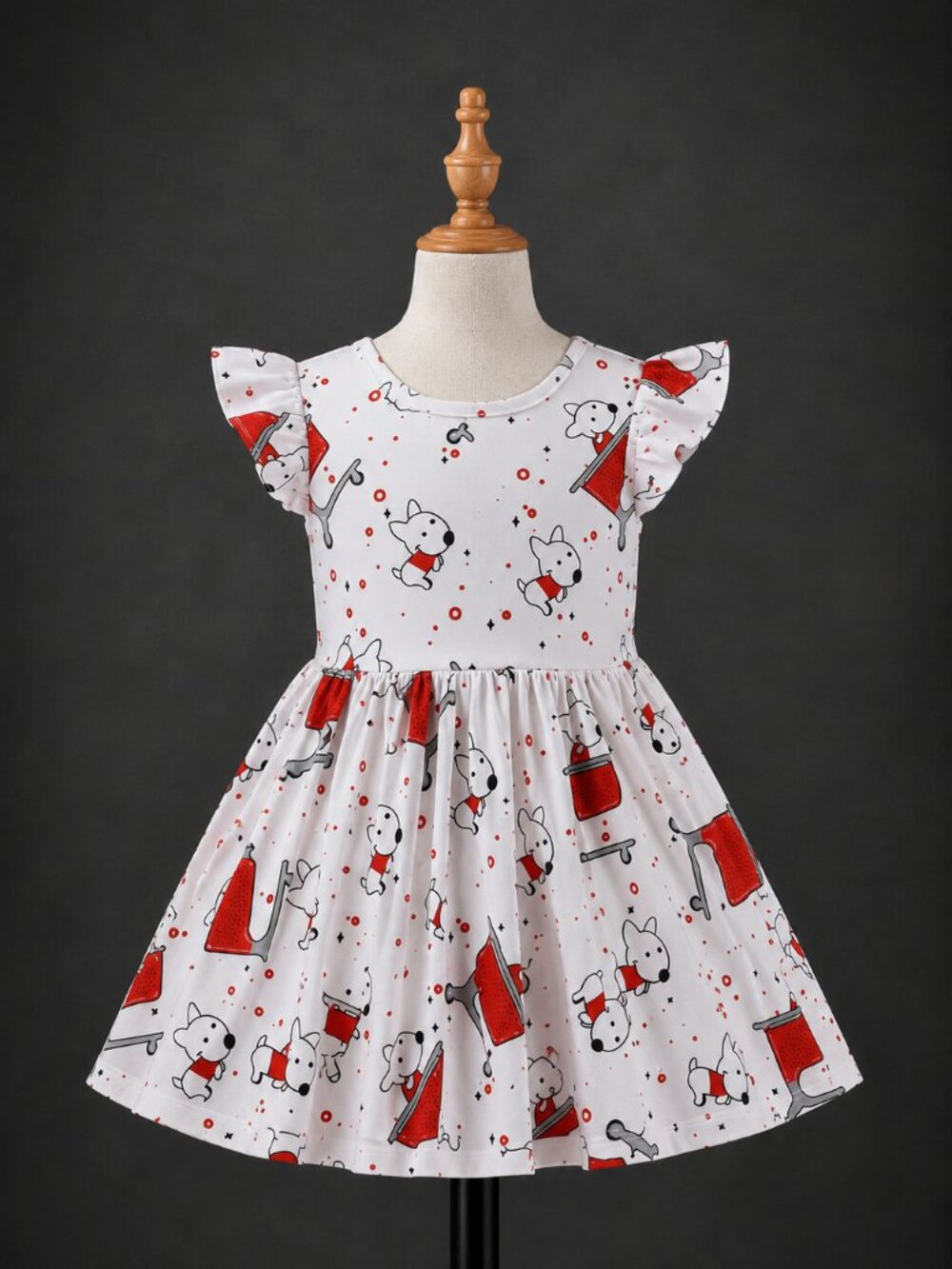 Size 5/6 Little Snuggles toddler dress- cute print perfect for your Target run
